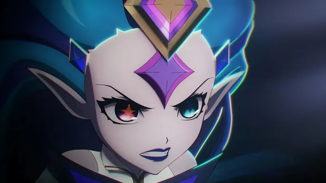 Star Guardian 'Zoe' - 英雄联盟 [LOL] 4K 壁纸