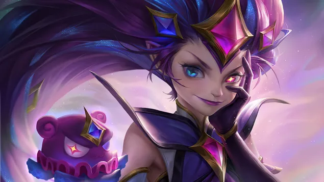 Taustpilt Star Guardian 'Zoe' | League of Legends (LOL) 4K