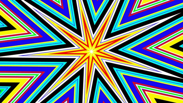 Star kaleidoscope #18