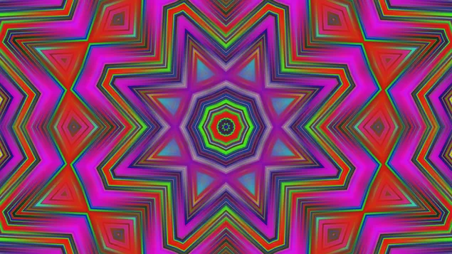 קליידוסקופ כוכב מס' 21 HD טפט