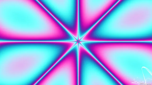 קליידוסקופ כוכב מס' 7 HD טפט