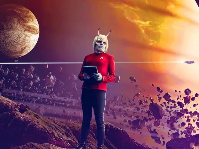 Star Trek ، مساحة أفلام Strange New Worlds ، كواكب وصورة غريبة HD خلفية