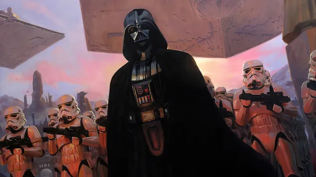 Star Wars - Darth Vader y soldados de asalto