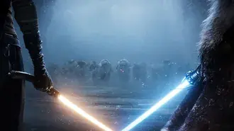 Star Wars Eclipse - Lightsabers 4K wallpaper