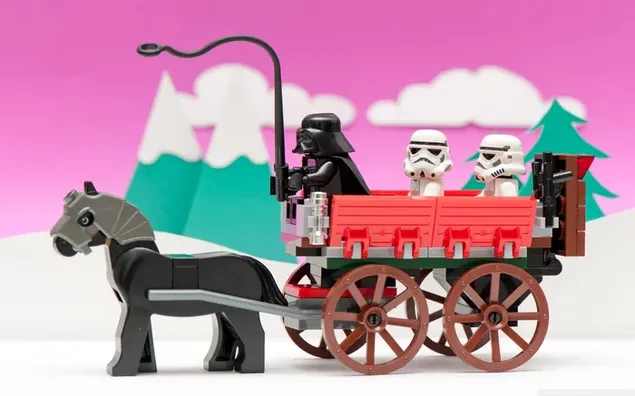 Heroji ratova zvijezda Kao Djed Mraz 2K pozadina