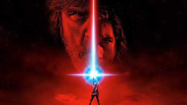 Star wars: Los últimos jedi - Rey y Luke