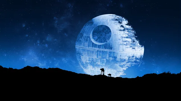 Star Wars Sternenzerstörer 2K Hintergrundbild