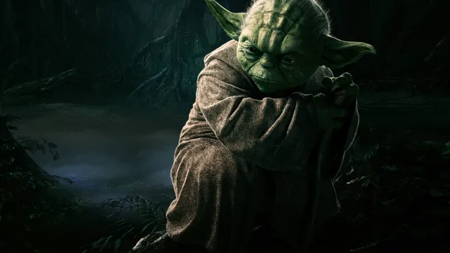 Hình nền Chiến tranh giữa các vì sao - Yoda 2K
