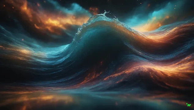 zvijezde u oceanskim valovima preuzmi