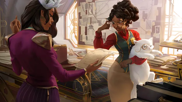 Arkib Stesen (Legends of Runeterra) - League of Legends (LOL) 4K kertas dinding