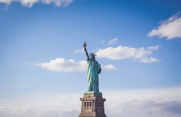 Statue of Liberty National Monument, Amerika 4K tapet