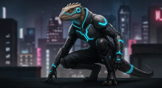 יחידת התגנבות זוחלים 4K טפט