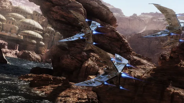 klip ruimteskip aflaai