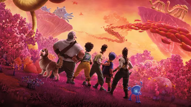 Dizni film Čudan svijet 2022 8K pozadina