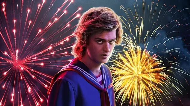 Stranger Things 3 - Steve Harrington 4K sfondo
