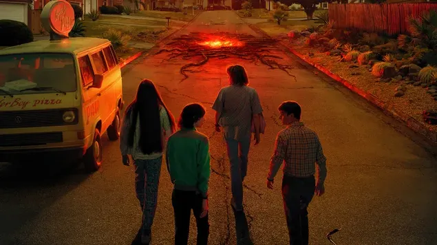 Serial drama Stranger things season 4 unduhan