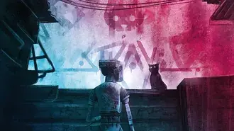 Stray game art 4K wallpaper