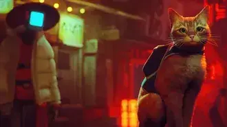 Stray game cat 4K wallpaper