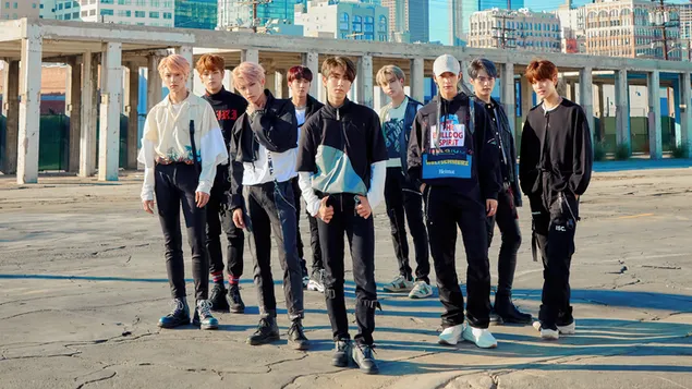 membri di stray kids (kpop boy band). scarica