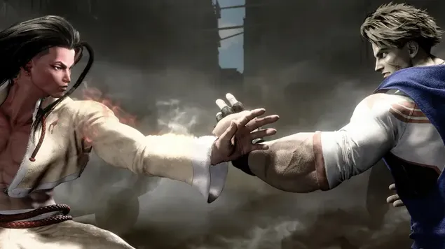 街头霸王 6 杰米 vs 卢克 4K 壁纸