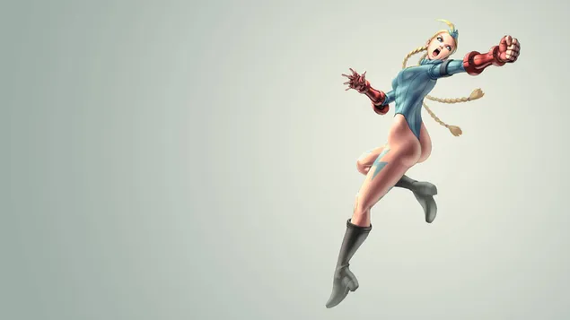 ستريت فايتر - كامي 2K خلفية