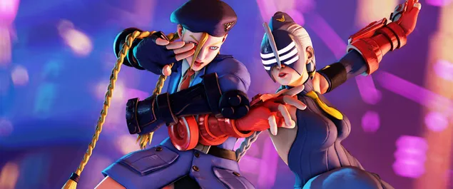 街頭霸王 V - 街機版 2K 壁紙