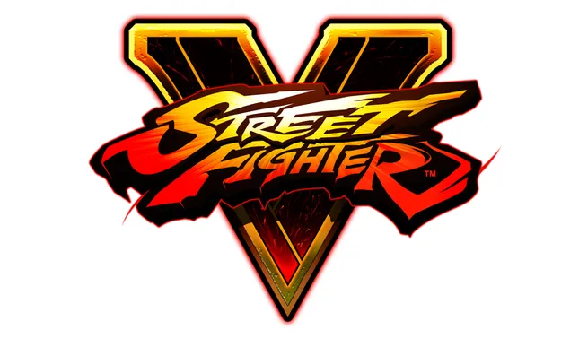Street Fighter V - Logo 8K papel de parede