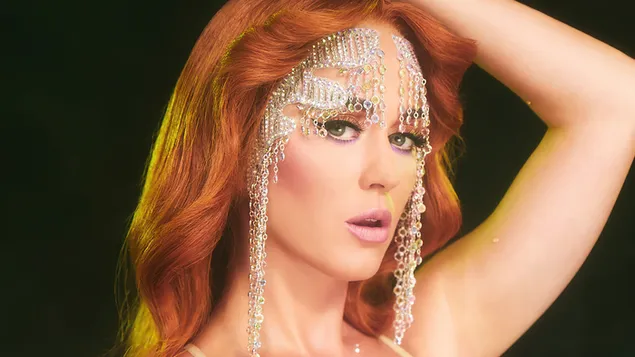 Taustakuva Upea amerikkalainen laulaja "Katy Perry" 4K