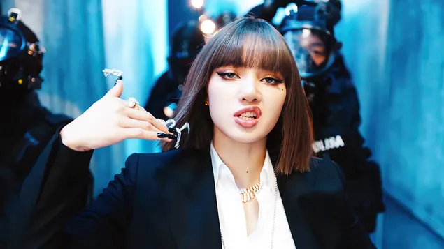راقصة مذهلة "ليزا" لاول مرة منفردا | "Lalisa" MV التقطت الصور 4K خلفية