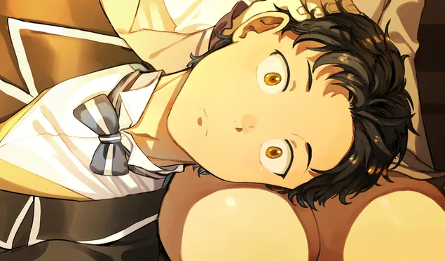 سوبارو ناتسوکی در دامان امیلیا کاغذدیواری  2K