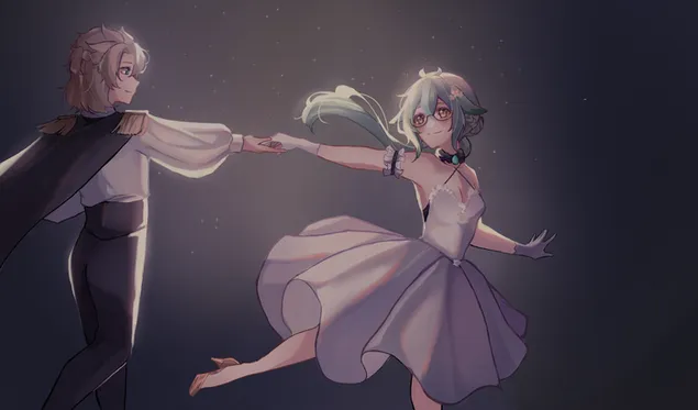 sakkaroosi & albido balley dance | rakkausparit (ganshin impact) lataa