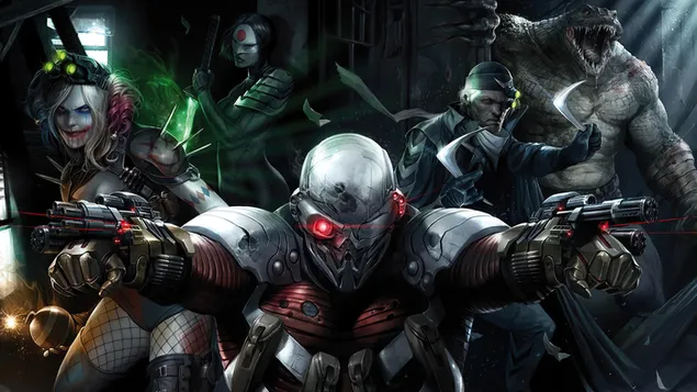 自杀小队 DC 反英雄 4K 壁纸