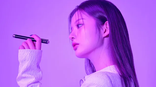 설륜 from NMIXX (Kpop Band) - Love Me Like This MV Shoot (Expergo Album) 4K 배경화면