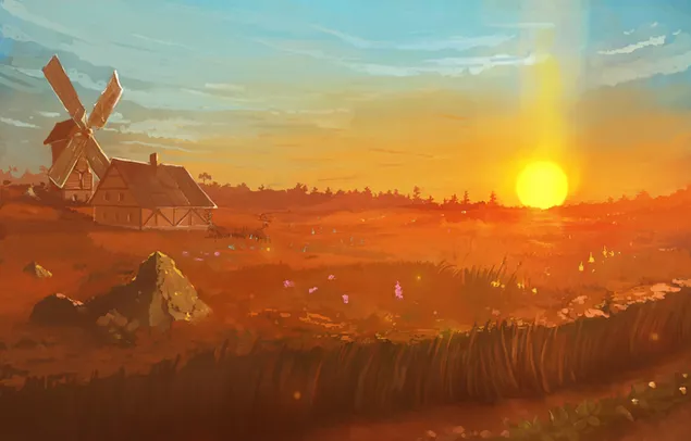 saulelydis tolimajame kaime atsisiusti