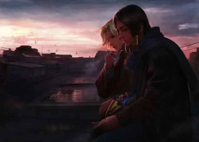 Taustakuva Auringonlasku Farawaylla HD