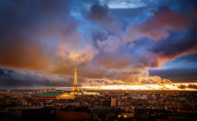 coucher de soleil sur tout paris telechargement