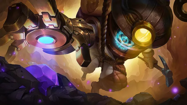 Super Adventurer 'Cyclops' - Mobile Legends (ML) 4K baggrundsbillede