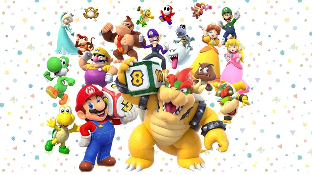 Super Mario Brüder 4K Hintergrundbild