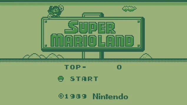 Super Marioland 4K fons de pantalla