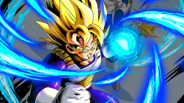 Super Saiyan Goku (traje de armadura Saiyan) de Dragon Ball Z [Dragon Ball Legends Arts] para escritorio