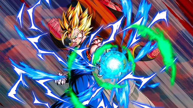 Super Vegito מ-Dragon Ball Z [Dragon Ball Legends Arts] למחשב שולחני 4K טפט