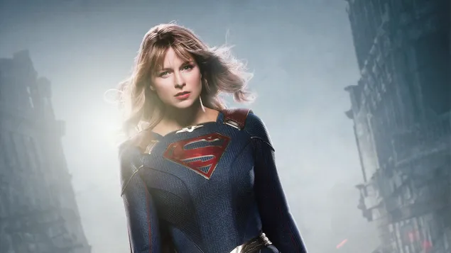 Supergirl Melissa Bennoist 4K Hintergrundbild