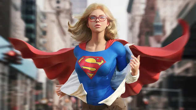 supergirl suit reveal (kara zor-el) dc scarica