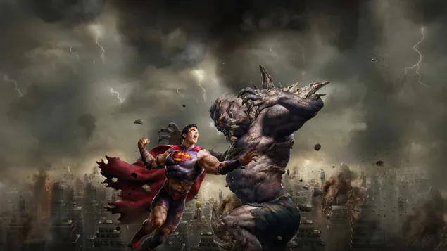 Superman contra la batalla del fin del mundo DC Comics