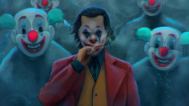 Badut Supervillain - Joker 4K wallpaper