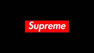 Tapeta Supreme Red & Black Minimal HD