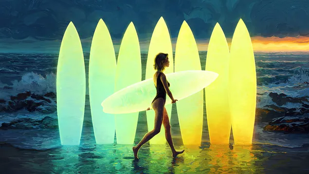 Chica surfista descargar