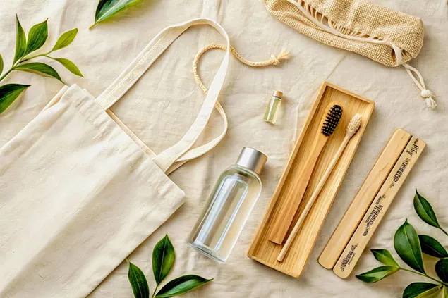 יסודות חיים ברי קיימא לבחירות אורח חיים ירוקות יותר יומיומיות 4K טפט