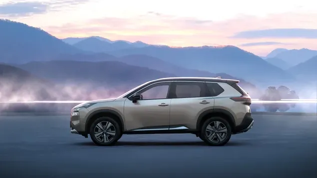 Descărcare SUV Nissan X-Trail vedere laterală