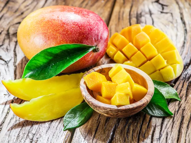 Süße tropische Frucht - Apple Mango herunterladen